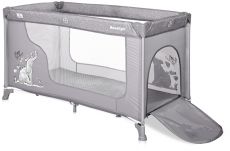 Дитячий манеж Lorelli Moonlight 1 Layer Grey FUN